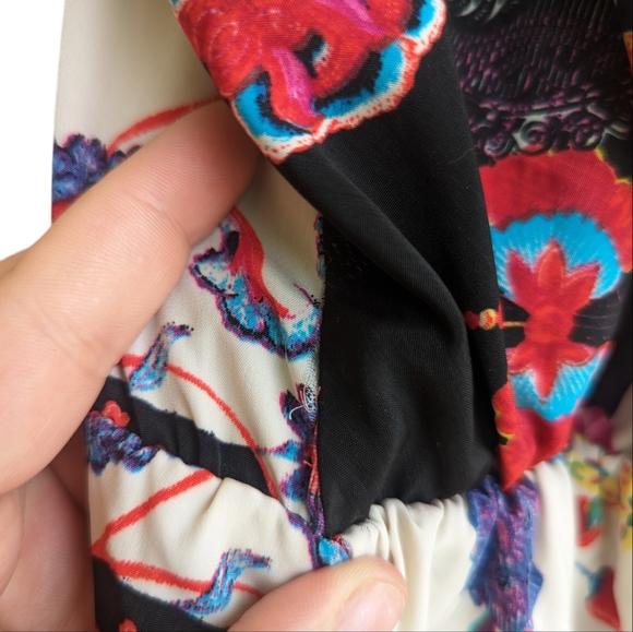 Akira Chigao Red Label Paisley Romper - Picture 5 of 7